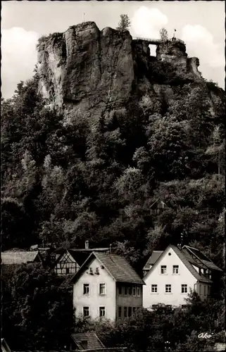 Ak Streitberg Wiesenttal Fränkische Schweiz, Burgruine Streitburg