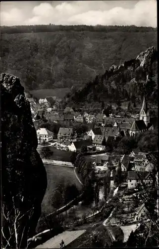 Ak Blaubeuren in Württemberg, Kloster Blaubeuren, Wilhelmsfelsen