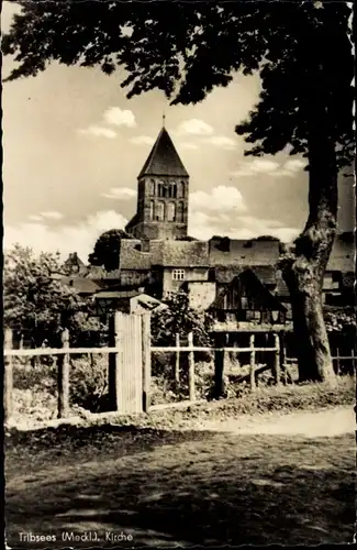 Ak Tribsees Mecklenburg Vorpommern, Kirche
