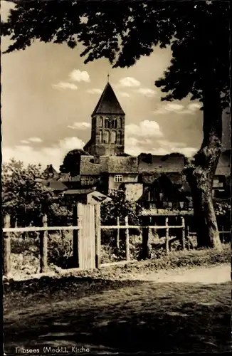 Ak Tribsees Mecklenburg Vorpommern, Kirche