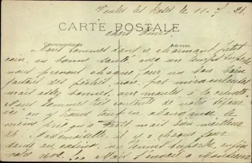 Ak Veules les Roses Seine-Maritime, Ortsansicht