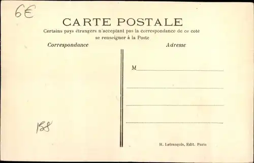 Ak Paris XIX., Rathaus von Buttes-Chaumont