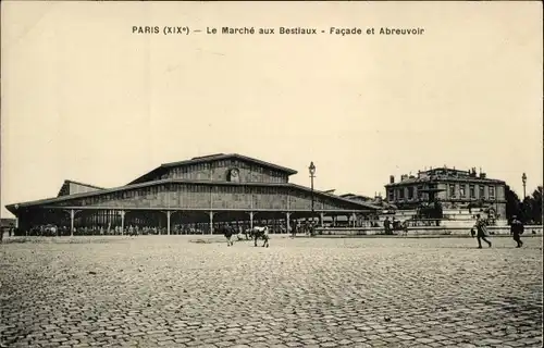 Ak Paris XIX, Bestlaux Market
