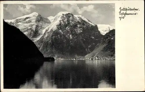 Ak Hallstatt im Salzkammergut Oberösterreich, Hallstättersee