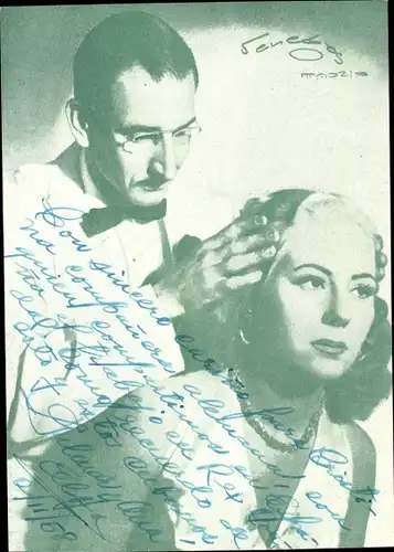 Ak Schauspieler, Autogramm, Filmszene