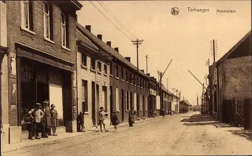 Ak Terhagen Flandern Antwerpen, Nieuwstraat