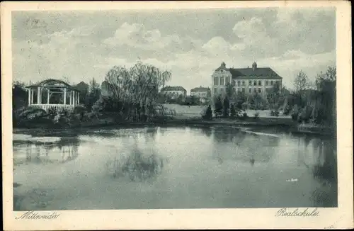 Ak Mittweida in Sachsen, Realschule
