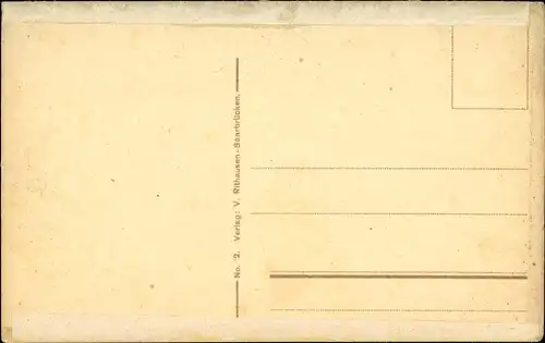 Ak St. Arnual Saarbrücken im Saarland, Totalansicht