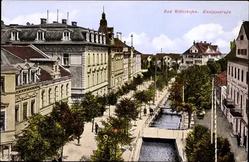 Ak Bad Wörishofen im Unterallgäu, Kneippstraße