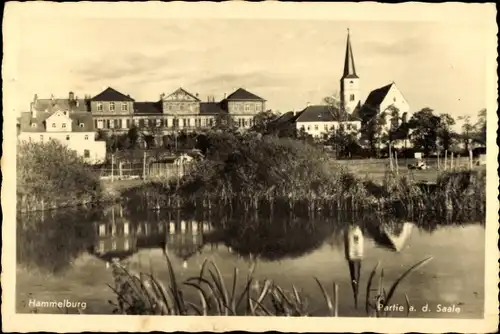 Ak Hammelburg in Unterfranken Bayern, Saale