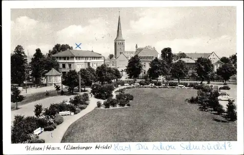 Ak Uelzen in Niedersachsen, Teilansicht