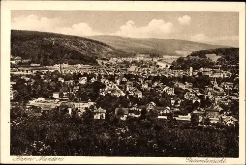 Ak Hann. Münden in Niedersachsen, Gesamtansicht