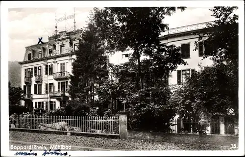 Ak Boppard am Rhein, Mühlbad