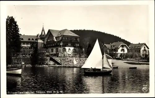 Ak Titisee Neustadt im Breisgau Hochschwarzwald, Schwarzwald Hotel