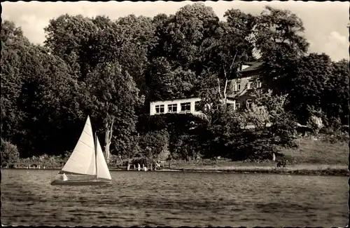 Ak Eutin in Ostholstein, Redderkrug, Segelboot