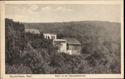 Ak Neunkirchen im Saarland, Wellesweilerstraße