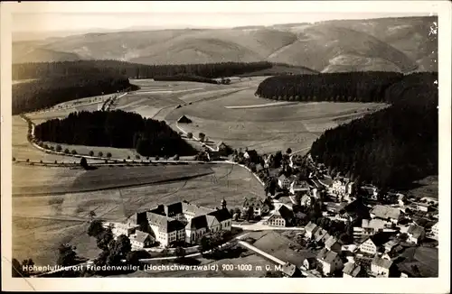 Ak Friedenweiler im Schwarzwald, Luftbild