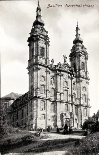 Ak Vierzehnheiligen Bad Staffelstein am Main Oberfranken, Basilika