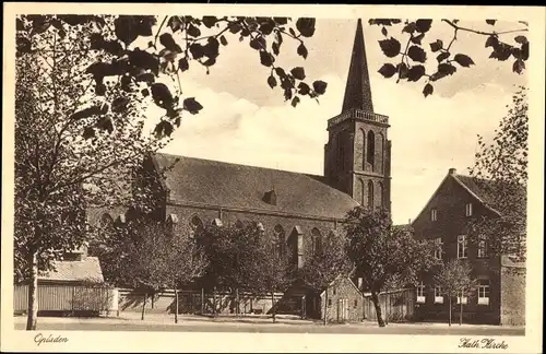 Ak Opladen Leverkusen Nordrhein Westfalen, katholische Kirche