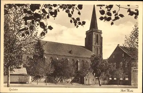 Ak Opladen Leverkusen Nordrhein Westfalen, katholische Kirche