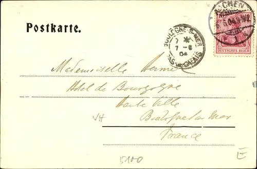 Ak Aachen, Elisenbrunnen