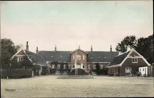 Ak Hegnet Dänemark, Wohnhaus, Hof, Garten