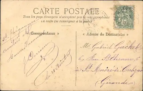 Ak Französisches U Boot, Gymnote