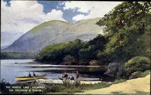 Ak Killarney Irland, Middle Lake