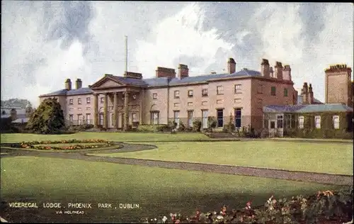 Ak Dublin Irland, Viceregal Lodge, Phoenix Park