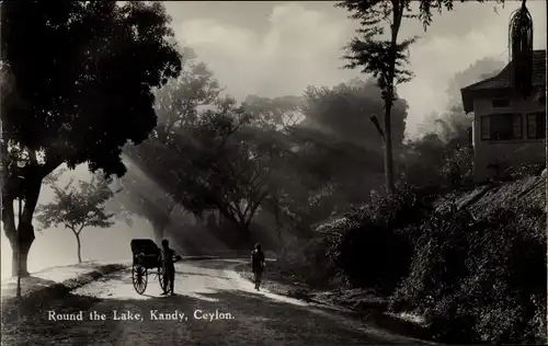 Ak Kandy Sri Lanka Ceylon, Round the Lake