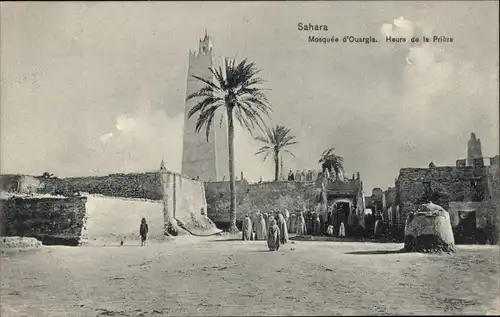 Ak In Salah Sahara Algerien, Moschee von Ouargia