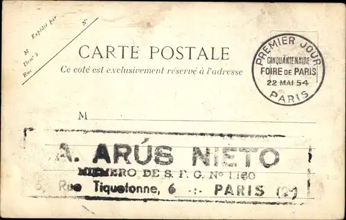 Ak Algier Algier Algerien, Gesamtansicht