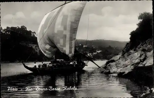 Ak Porto Portugal, Rio Douro Barco Rabelo