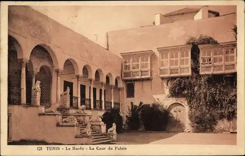 Ak Tunis, Tunesien, Le Bardo, La Cour du Palais