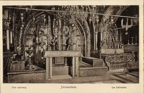 Ak Jerusalem Israel, Golgatha