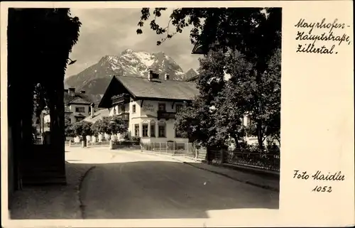 Ak Mayrhofen im Zillertal Tirol, Hauptstraße