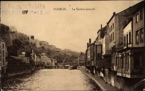 Ak Namur Wallonien, La Sambre