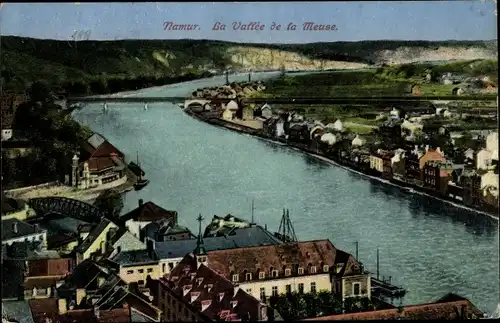 Ak Namur Wallonien, Das Maastal