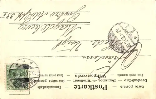 Ak Opernsänger Rudolf Christians in Romeo und Julia