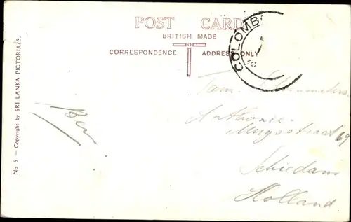 Ak Colombo Ceylon Sri Lanka, Lower-Chatham-Street