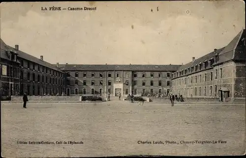 Ak La Fère Aisne, Kaserne Drouot
