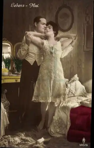 6er Serie PFB - Verlag Paul Fink Berlin, Erotik Foto-Karten, Serie  PFB 4857 