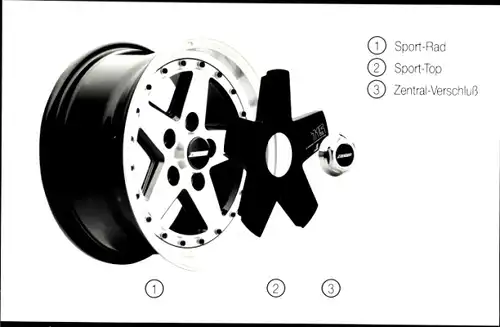 Foto Autoteile, Sport-Rad, Sport-Top, Zentral-Verschluss, Zender