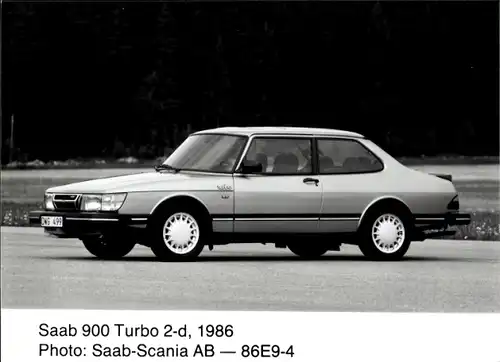 Foto Auto, Saab 900 Turbo 2-d, 1986