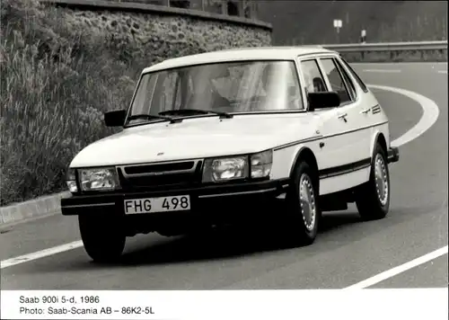 Foto Auto, Saab 900i 5-d, 1986
