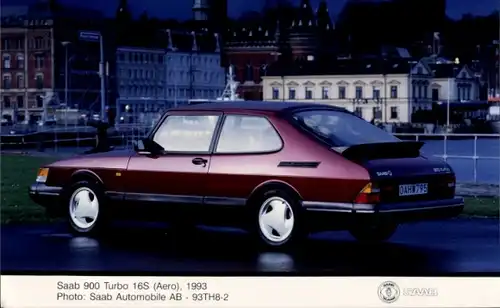 Foto Auto, Saab 900 Turbo 16S, 1993