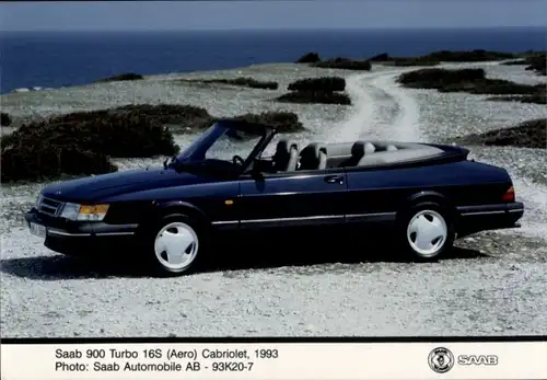 Foto Auto, Saab 900 Turbo 16S Cabriolet, 1993