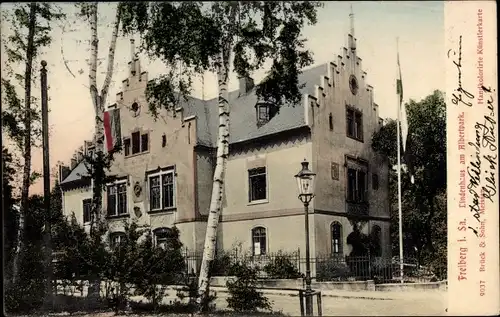 Ak Freiberg in Sachsen, Lindenhaus am Albertpark