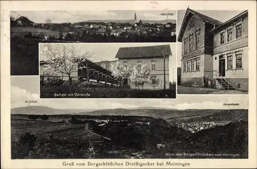 Ak Meiningen in Thüringen, Bergschlösschen Dreißigacker