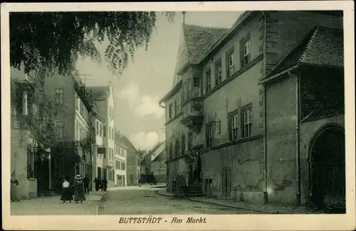 Ak Buttstädt in Thüringen, Am Markt